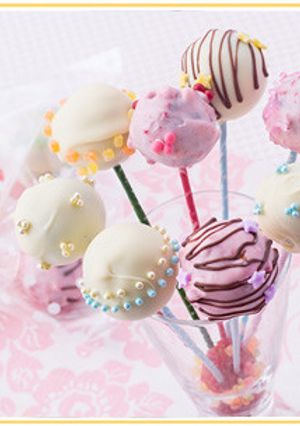 *ホワイトチョコブラウニーのロリポップ*-レシピのメイン写真