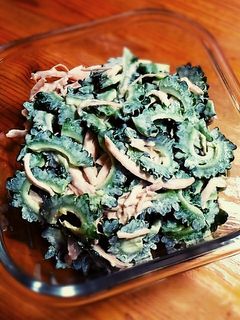 レンジ鶏deゴーヤサラダ-レシピのメイン写真
