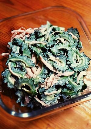 レンジ鶏deゴーヤサラダ-レシピのメイン写真
