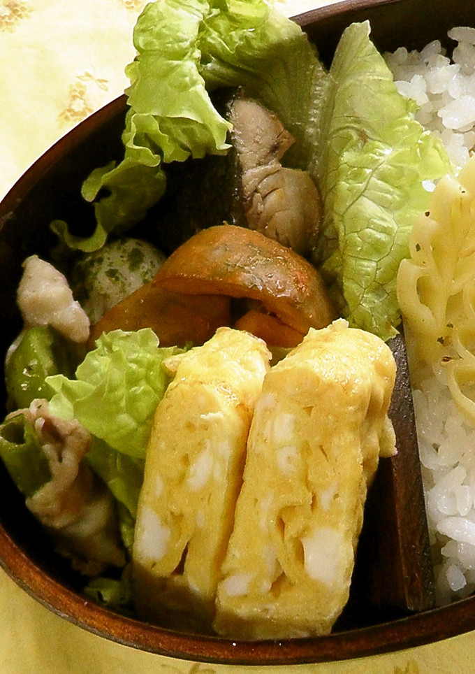お弁当に♪「たマヨ」焼き☆醤油とマヨだけ-レシピのメイン写真