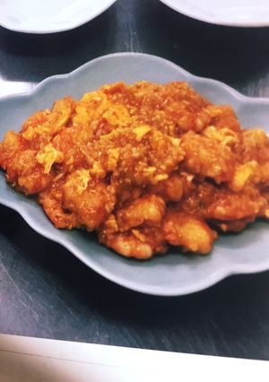 本格的!でも漬け込まなくていいエビチリ〜-レシピのメイン写真