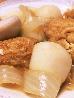 簡単煮物♡里芋と厚揚げのうま煮♡-レシピのメイン写真