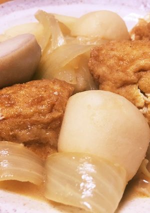 簡単煮物♡里芋と厚揚げのうま煮♡-レシピのメイン写真