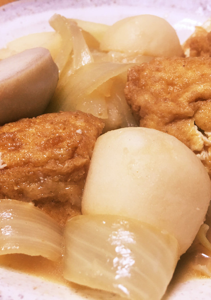 簡単煮物♡里芋と厚揚げのうま煮♡-レシピのメイン写真