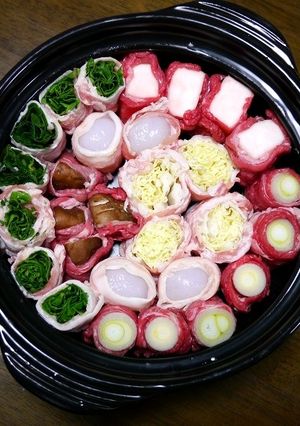 簡単！すき焼き☆マキマキすき-レシピのメイン写真