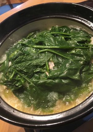 ほうれん草と豚肉のみぞれミルフィーユ鍋-レシピのメイン写真
