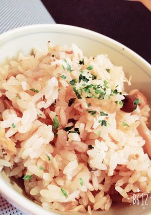 簡単 材料 4合炊き 炊き込みごはん-レシピのメイン写真