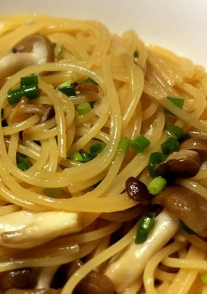 しめじのにんつゆスパゲティ-レシピのメイン写真