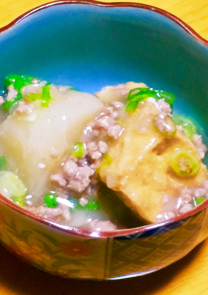 カブと厚揚げのあんかけ-レシピのメイン写真