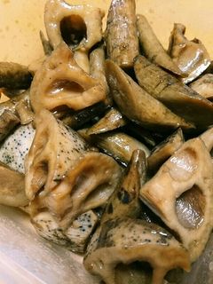 れんこんとごぼうの甘辛煮-レシピのメイン写真