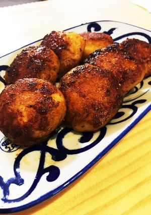 じゃがチーズ餅 にんにくバター風味-レシピのメイン写真