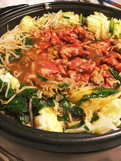焼肉ホルモン鍋野菜たっぷり-レシピのメイン写真