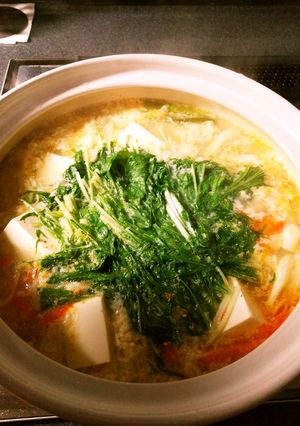 手づくり鍋つゆ!野菜たっぷり中華鍋♡-レシピのメイン写真