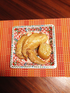 レモン酢活用! とり手羽と大根の煮物-レシピのメイン写真