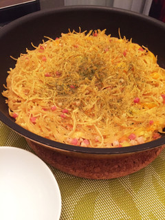 パスタのパエリア 簡単材料でフィデウア-レシピのメイン写真