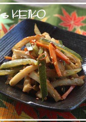 冬瓜の皮とちくわのきんぴら-レシピのメイン写真