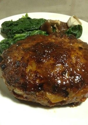 【減塩・低タンパク】ハンバーグ-レシピのメイン写真