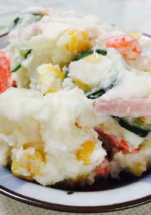 野菜たっぷりポテトサラダ-レシピのメイン写真