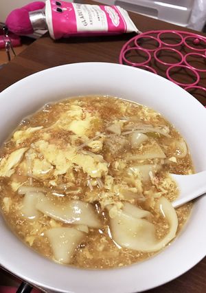 明太たまごとじうどん-レシピのメイン写真