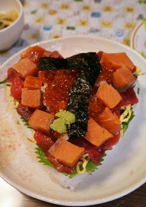 お誕生日に♪簡単寿司ケーキ♪-レシピのメイン写真