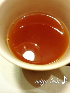 風邪の時の飲み物♪温まる〜♡-レシピのメイン写真
