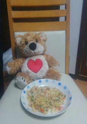 玉ねぎと野菜のチャーハン！-レシピのメイン写真