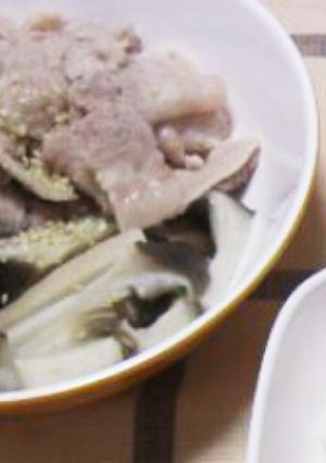 チンゲン菜と豚肉の冷しゃぶ-レシピのメイン写真