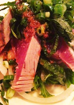 【簡単】鰹のたたき 満腹★サラダ仕立て-レシピのメイン写真