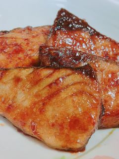 残ったお刺身で*甘絡み照り焼き-レシピのメイン写真