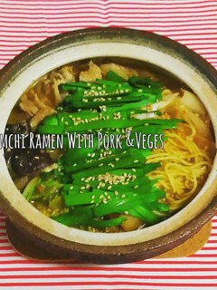 カクテキ入り♪煮込みラーメン鍋-レシピのメイン写真