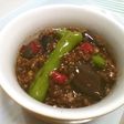 茄子とししとうのピリ辛肉味噌炒め