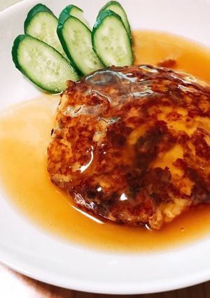 お肉不使用の豆腐ハンバーグ-レシピのメイン写真