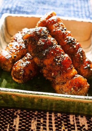 高野豆腐に豚肉のうまみがぎゅっ！-レシピのメイン写真