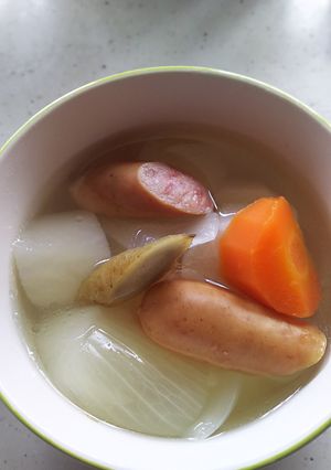 ゴロッと野菜を食べるスープ-レシピのメイン写真