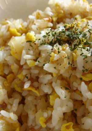 味付けいらず？なめたけチャーハン-レシピのメイン写真