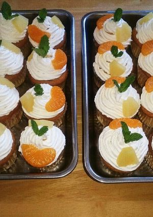 フルーツ缶詰め救済ミニデコケーキ-レシピのメイン写真