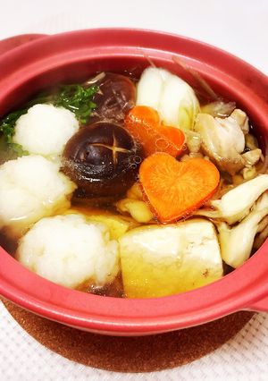 残りご飯リメイク♡めんつゆできりたんぽ鍋-レシピのメイン写真