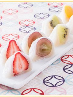 *いろいろフルーツ大福*-レシピのメイン写真