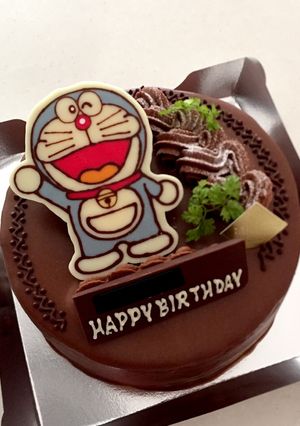 キャラクターチョコ(ドラえもん)-レシピのメイン写真