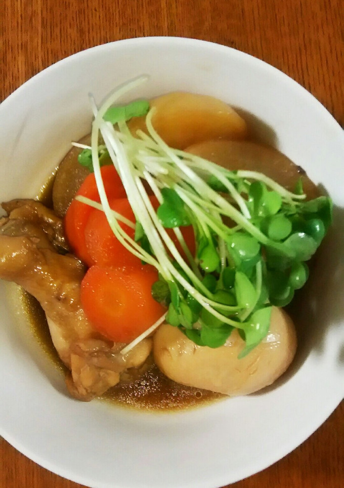 大根と手羽元のさっぱり煮☆-レシピのメイン写真