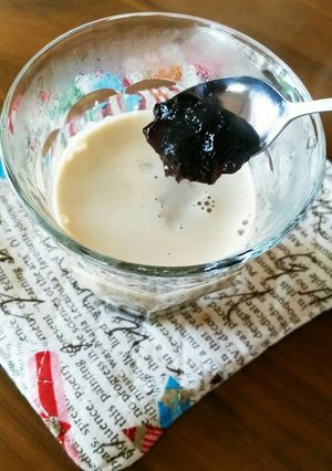 ジャム＆チョコいり　幸せ♡カフェオレ-レシピのメイン写真