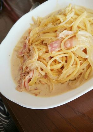 カルボナーラ(生クリーム不使用)-レシピのメイン写真
