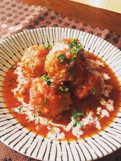 トマト煮込みイタリアンミートボール-レシピのメイン写真