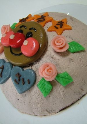☆アンパンマンのケーキ☆-レシピのメイン写真