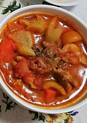 覚書用★濃厚チキントマトミルクスープ-レシピのメイン写真