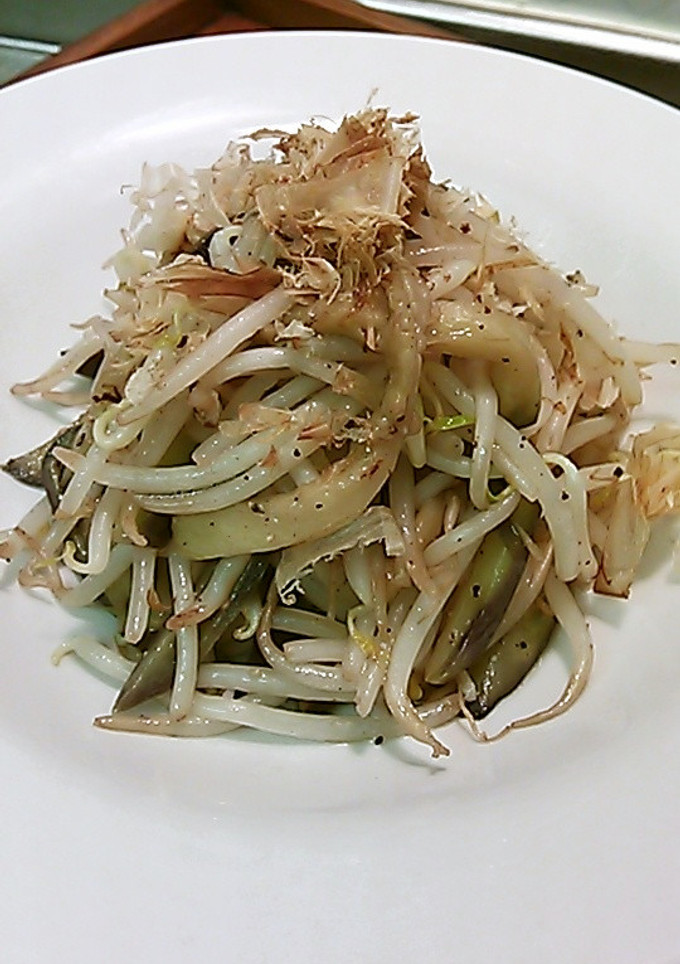 もやしと茄子のにんにく炒め-レシピのメイン写真