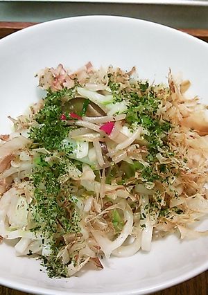白菜漬物の焼きうどん-レシピのメイン写真