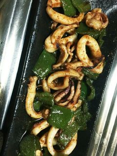 イカとピーマンの一味マヨ炒め-レシピのメイン写真