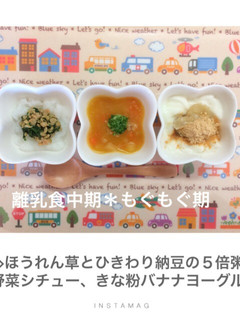 ほうれん草とひきわり納豆の5倍粥-レシピのメイン写真