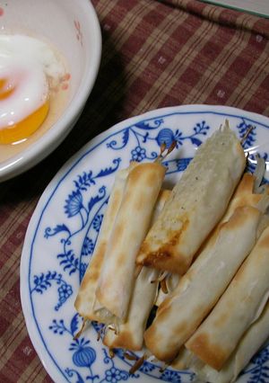 餃子の皮でもやし巻き　梅玉ソース付-レシピのメイン写真
